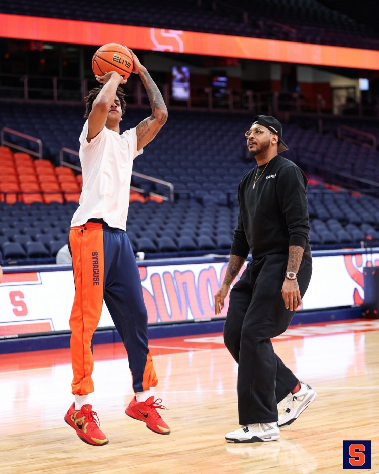 开云体育app-基扬·安东尼：父亲几乎每场都会打飞的来雪城 陪我进行赛前训练